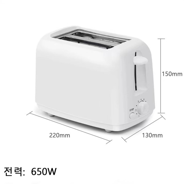 [해외] 2구 토스터기 멀티 기능 청소 쉬운 키친아트 식빵 토스트