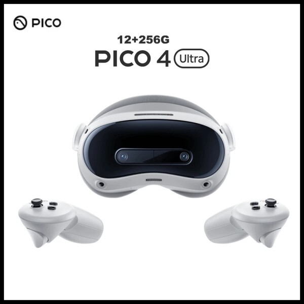 [오늘출발] PICO 4 Ultra MR 3D 무선 안경 Steam 게임 플레이용 고급 올인원 가상 현실 256G 헤드셋