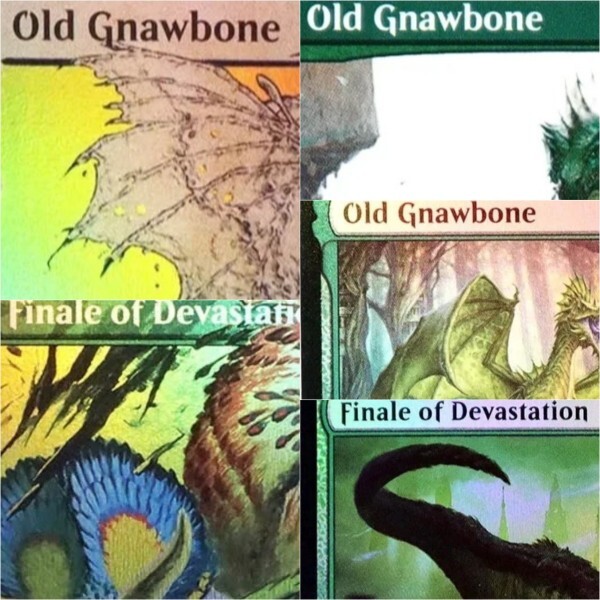 [오늘출발] 몽테조이 올드 그나우본/파괴의 피날레 TCG 매지컬 프록시 카드 게임 블랙  게더링 보드 플레잉 트레이딩