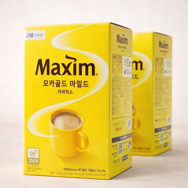 동서 맥심 모카골드 커피믹스 210T 2박스