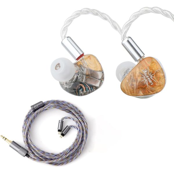 린솔 키위 이어스 오케스트라 라이트 인이어 모니터오렌지 + 트리포윈 조이 이어폰 케이블2핀0.78mm 3.5mm