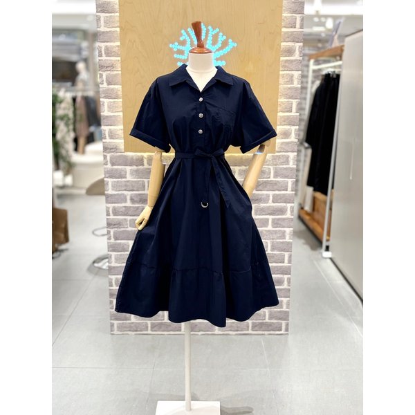 [신세계백화점]레코브 (대전신세계)포켓자수 하프소매 원피스 (LC61F6OP507B)