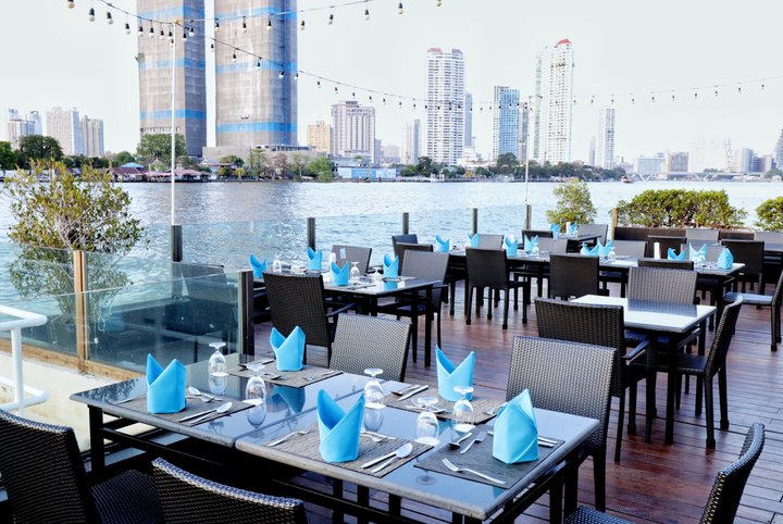 태국 더 테라스72 레스토랑 디너뷔페 / 라마다 플라자 메남 리버사이드 호텔