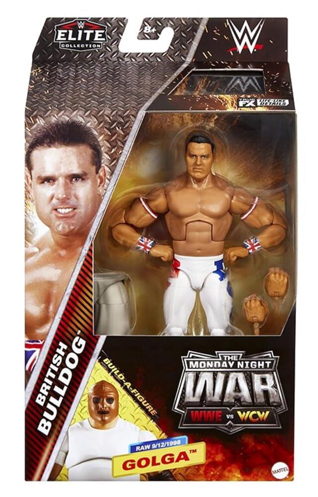 Mattel WWE 엘리트 컬렉션 월요일 밤 전쟁 시리즈 6 브리티시 불독 145197