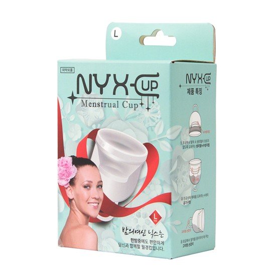 NYX 닉스컵 체내형 의료용 실리콘 생 리컵 대형