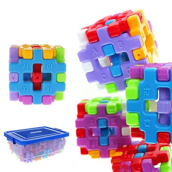 TBZ QPY494K7 꼬마사각블럭 200pcs 보관함포함