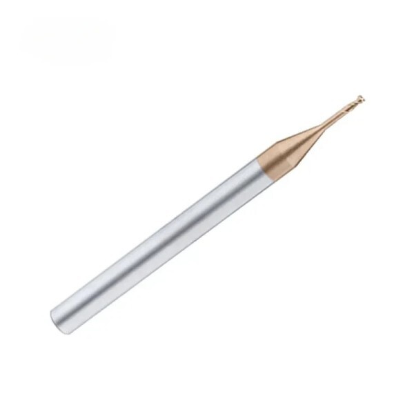 [해외] 새로운 HRC55 2 플루트 텅스텐 강철 엔드 밀 작은 슬롯 직경 0.2mm0.3mm CNC 머신