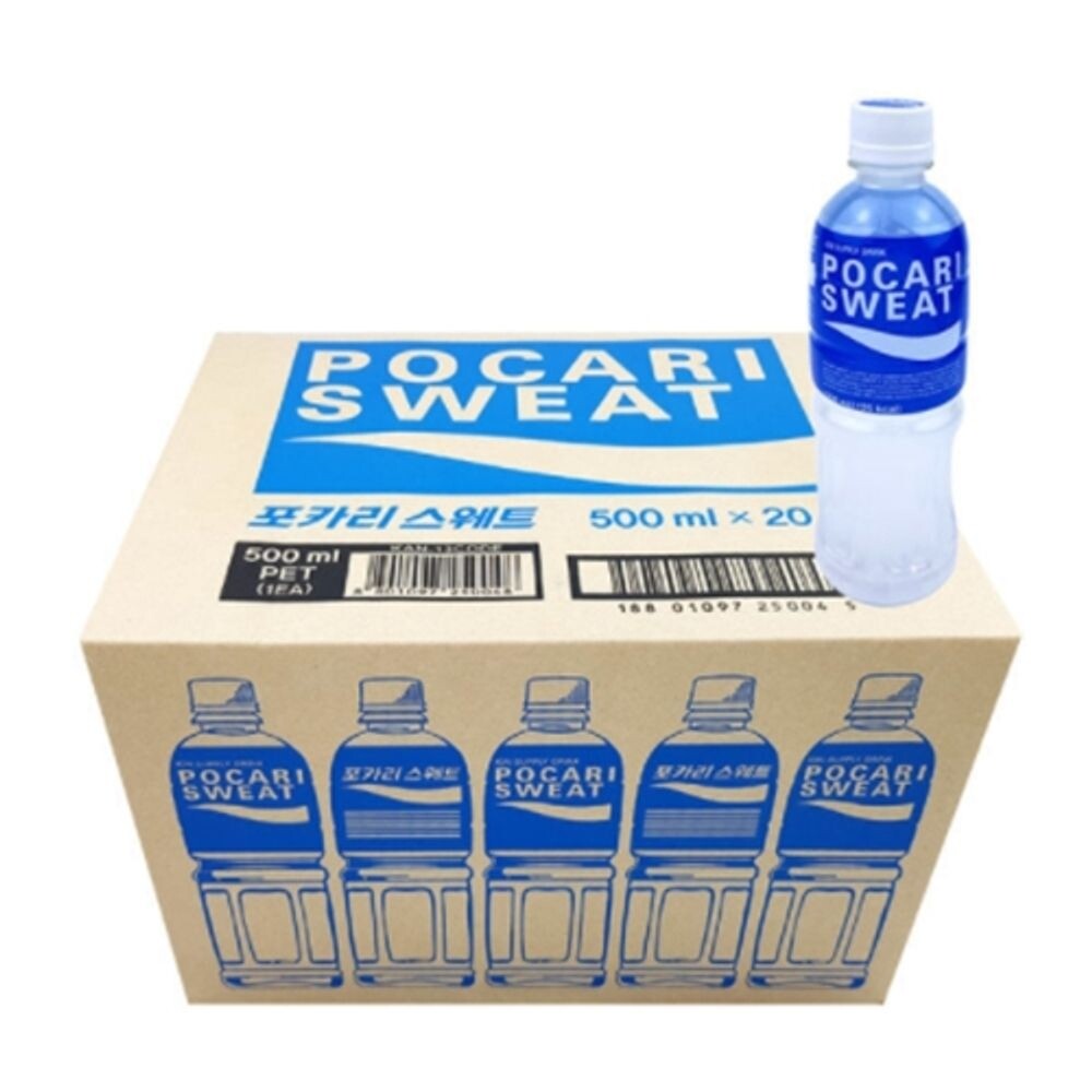 동아 오츠카 포카리 스웨트 500ml x 20개/해소/수분/보총/운동/활력/스포츠/음료/포카리스/스웨이트/이온