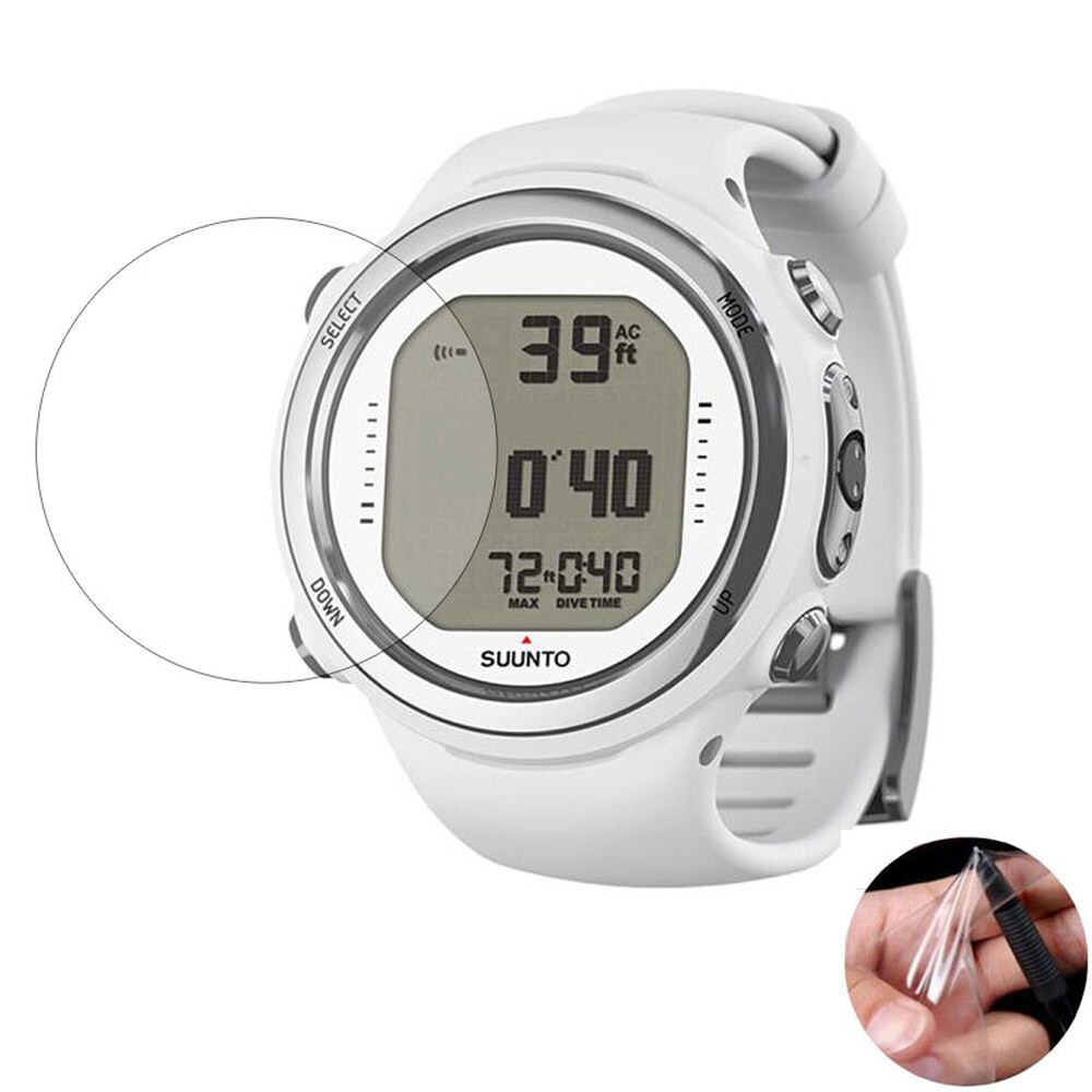 [오늘출발] [호환] 호환 Suunto D4i D6i Novo 다이빙 워치용 부드러운 투명 보호 필름 가드 GPS 스포츠 스마트워치 화면 보호