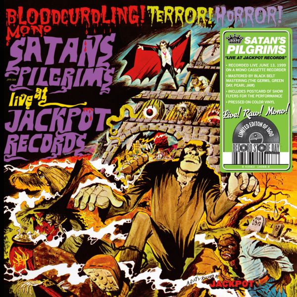 [해외] (수입 LP) Satans Pilgrims Live at Jackpot Records on Jackpot Records Green Vinyl