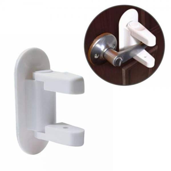 고양이 OJN697I3 문 손잡이 열림 방지 도어 안전 잠금장치