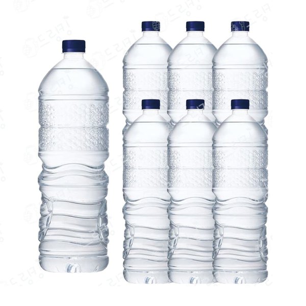 [해태음료][오늘출발] 강원평창수 강원 평창수 무라벨 2L 6개