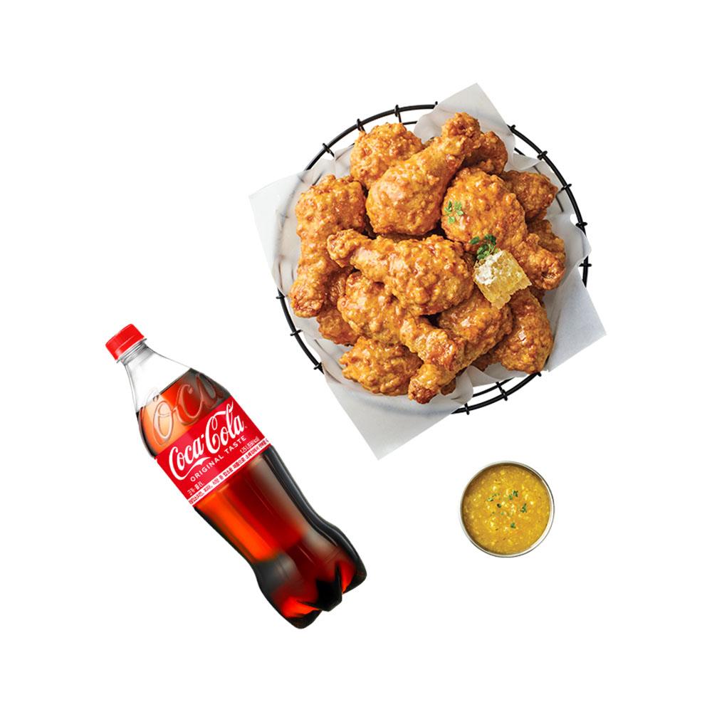 BHC (bhc) 쏘이갈릭킹(허니) 스틱+콜라1.25L