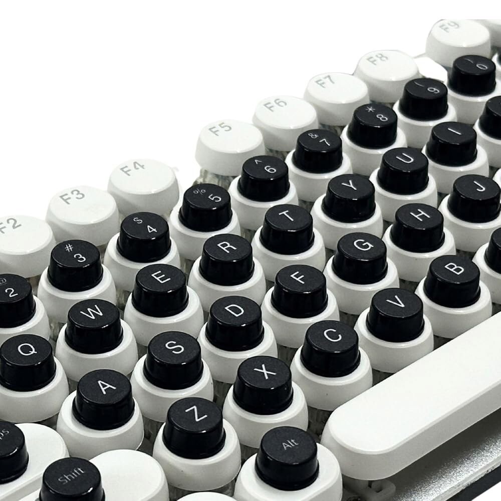 [해외] 긴 손톱용 키보드 스티커 데스크탑 72 PCS(블랙)에서 게임 보호용 가능한 위한 돌출