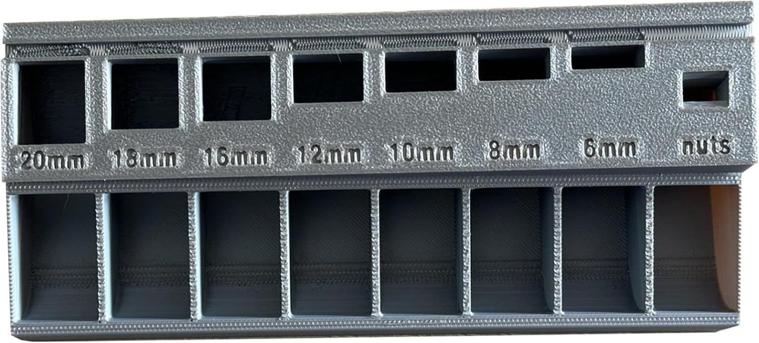 [오늘출발] [해외] M3 나사 정리함 u2013 정밀 볼트 분류 트레이 7개의 측정 슬롯 3D 프린팅 PLA