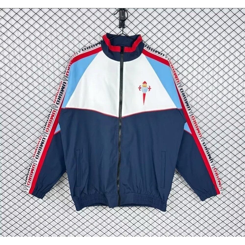 [해외] 셀타비고 바람막이 집업자켓 트랙탑 운동복 저지 축구복 유니폼 훈련복 점퍼