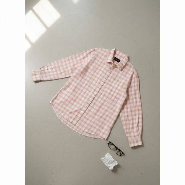 포커페이스 워싱 캔디 셔츠 차이나카라 맨다린 남방