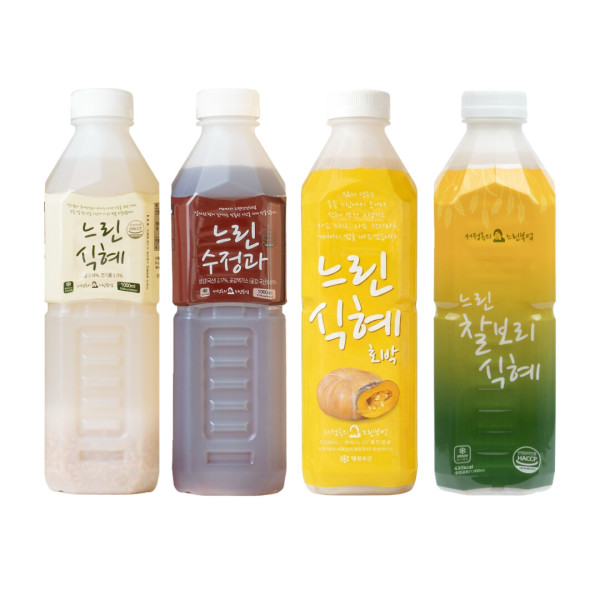 [오늘출발] 서정옥 느린마을 4종(식혜1L+수정과1L+호박식혜1L+찰보리식혜1L) 식혜장인이 만든 최고의 4종 식혜 무료배송