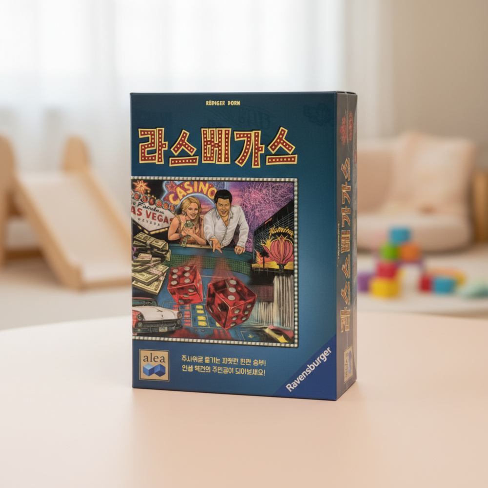 [오늘출발] 코리아보드게임 라스베가스 카지노 퍼즐 파티게임 칩 예측 배팅 확률