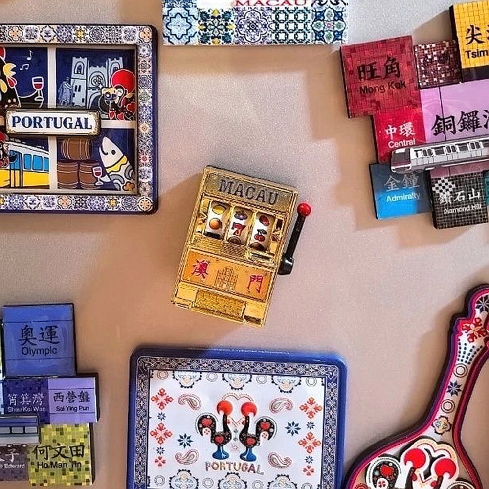 [오늘출발] [호환] 호환 마카오 슬롯 머신 냉장고 스티커 럭키 777 과일 머신 냉장고 미니 복권 머신 모델