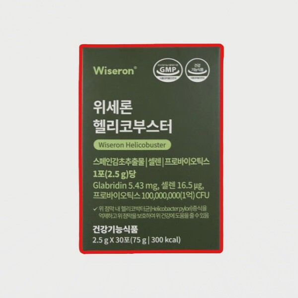 바이탈스코프 위세론 헬리코부스터 헬리코박터 균 후기 복용법 30포
