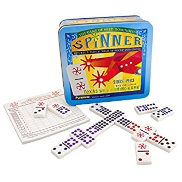 중고수입품?미사용Spinner - The Game of Wild Dominoes