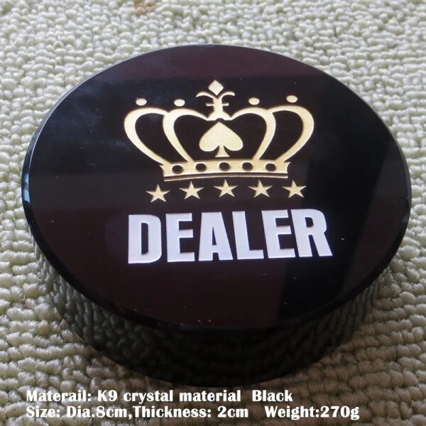 텍사스 홀덤 게임 딜러 버튼 크리스탈 올인 포커 1 개