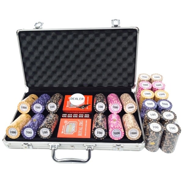 영라이즌 국제규격 카지노 칩 포커칩 하드케이스 세트