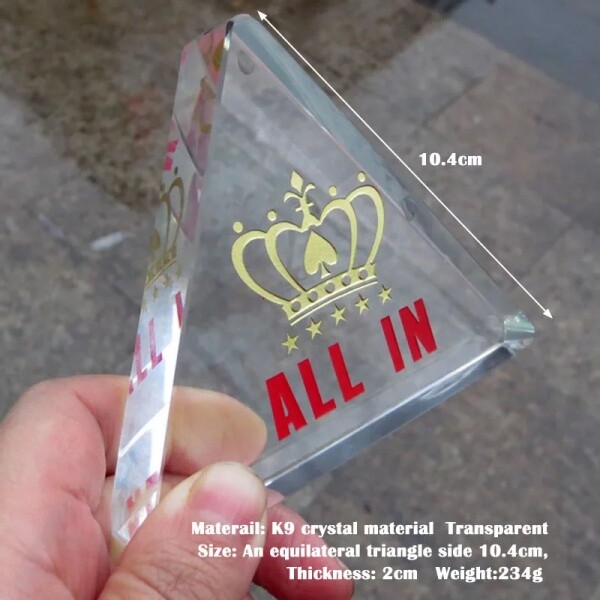 텍사스 홀덤 게임 딜러 버튼 크리스탈 올인 포커 1 개