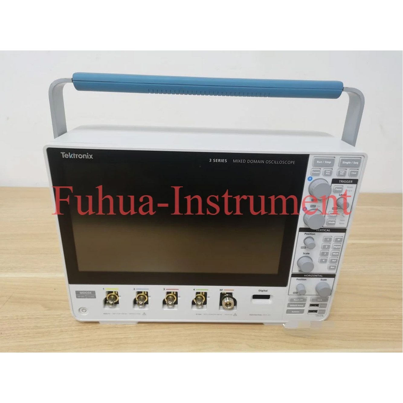 [해외] Tektronix 3 시리즈 혼합 도메인 오실로스코프 MDO34 500Mhz 4 채널 2 5GS/s 양호한 상태로 사용됨