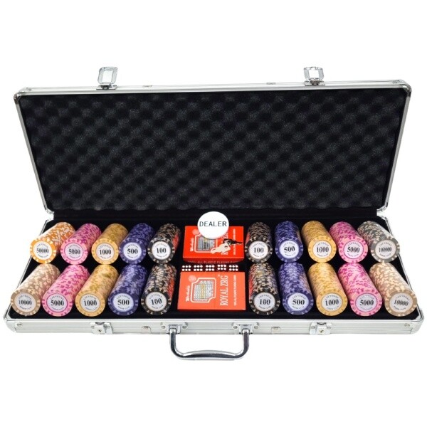 영라이즌 국제규격 마카오 카지노칩 포커칩 하드케이스 세트