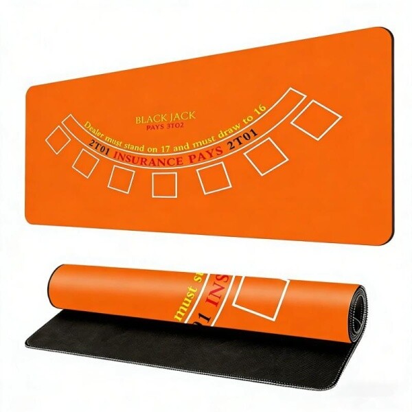 고무 전문 카지노 블랙잭 바카라 룰렛 포커 테이블보 텍사스 홀덤 매트 홈 파티 보드 게임용