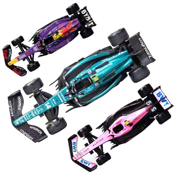 [오늘출발] 부라고 1:43 맥라렌 F1 레드불 레이싱 TAG RB19 라스베가스 베르스타펜  아스턴 마틴 AMR23 BWT 알파인 팀