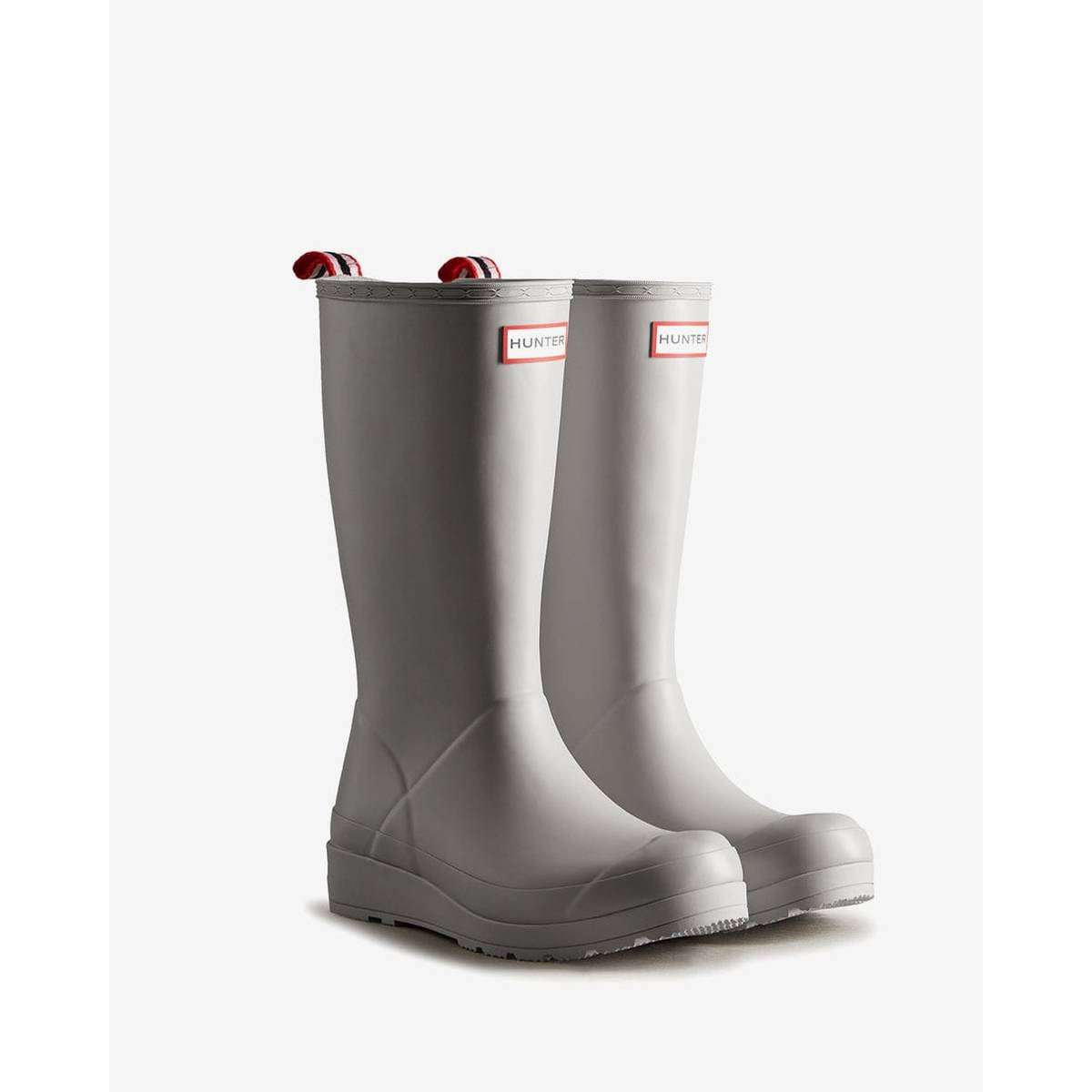 매장정품 헌터 (헌터 HUNTER) 여성 플레이 부츠 톨 무광 그레이 WFT2007RMA ZNC 119751