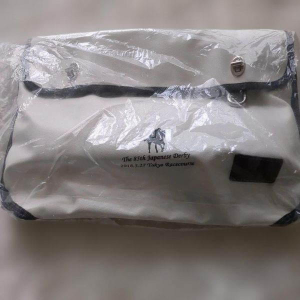 [해외] 12144212 숄더백 데일리 일상 가벼운 가방 모리노 캔버스 JRA 경마 제85회 2018년 일본 더비 사코시