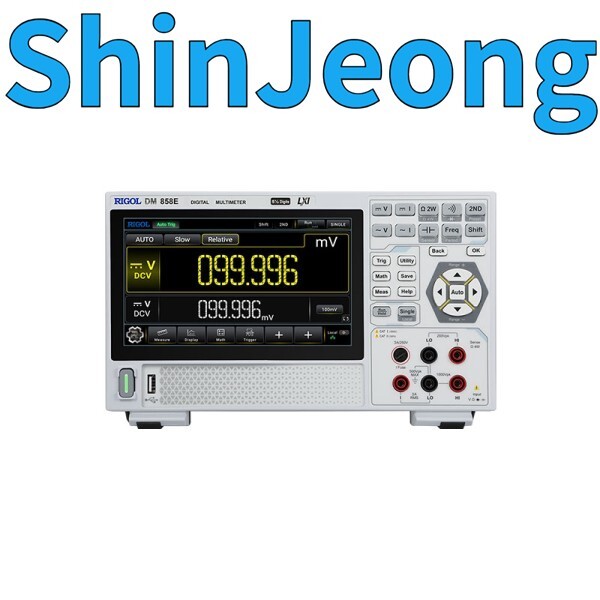 [오늘출발] [해외] 품질보장 RIGOL DM858 5.5비트 해상도 125rdgs / 디지털 데스크탑 멀티미터 0.03%/0.06% DCV 정확도 50000