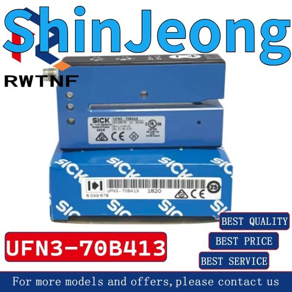 [오늘출발] [해외] 품질보장 새로운 정품 UFN3-70B413 SICK 슬롯 유형의 초음파 투명 라벨 센서; 솔기용 이중