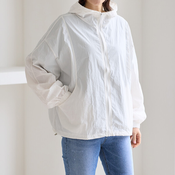 [강스푸드]버벅이네 무료배송 빅사이즈(신상)(66-88) 쿨링 후드 바람막이 점퍼 3JP604108