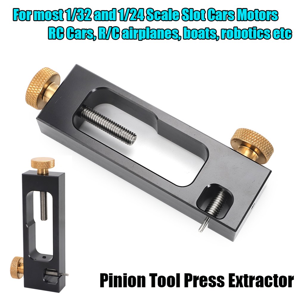 [오늘출발] 슬롯 카 피니언 설치 프레스 및 풀러 추출기 도구 RC 자동차/보트/비행기/로봇 공학