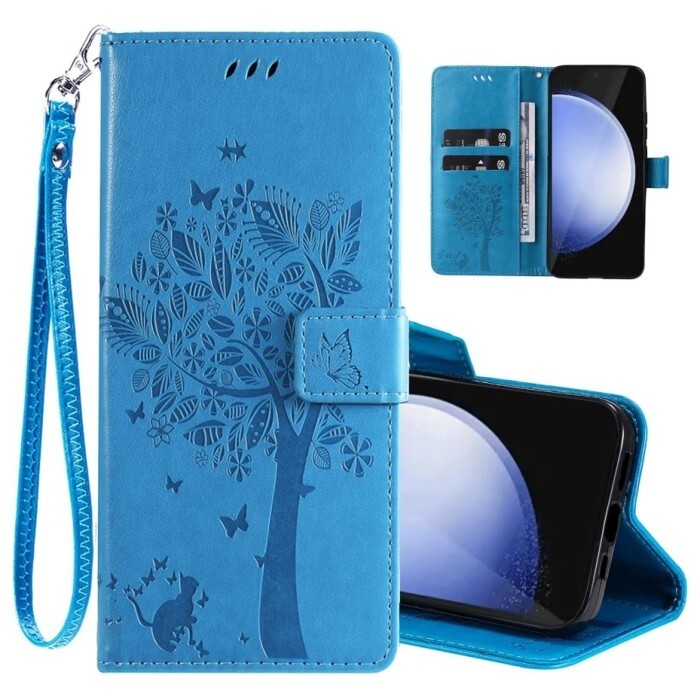 [해외] 갤럭시 S26 Plus 케이스 지갑 Card Slots Kickstand Zipper Coin Pocket