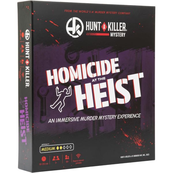 [해외] HOMICIDE The Heist 보드게임 성인 미스터리게임