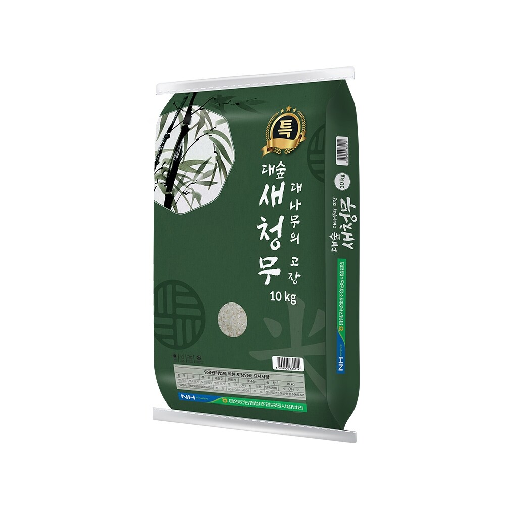 이쌀이다 G 담양군농협 대숲맑은 담양쌀 새청무 10kg 특등급