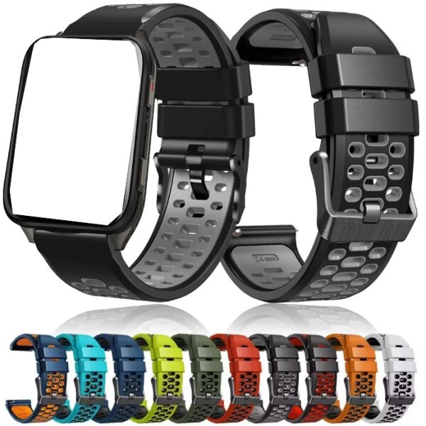 [오늘출발] [해외] Garmin Venu X1 용 24mm 스포츠  실리콘 스트랩 시계 밴드 액세서리 퀵 릴리스 팔찌