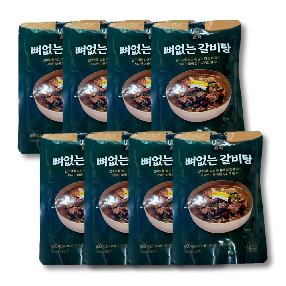 온작 이영자의 뼈없는 갈비탕 900g 8팩