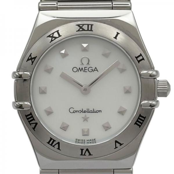 [중고,해외] 16522457 (중고) 오메가 OMEGA 별자리 마이 초이스 화이트 쉘 1571.71 스테인레스