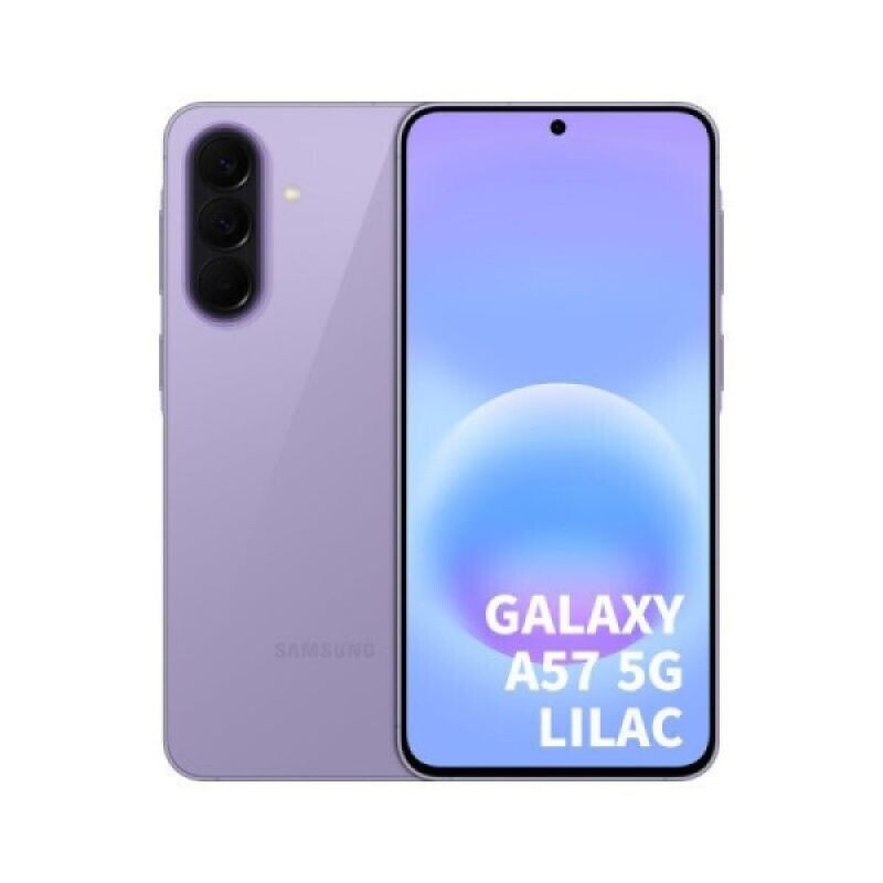 [해외] 삼성 갤럭시A57 128GB 8램 라일락 듀얼심+E심 5G 관세포함 자급제폰 갤럭시 A57