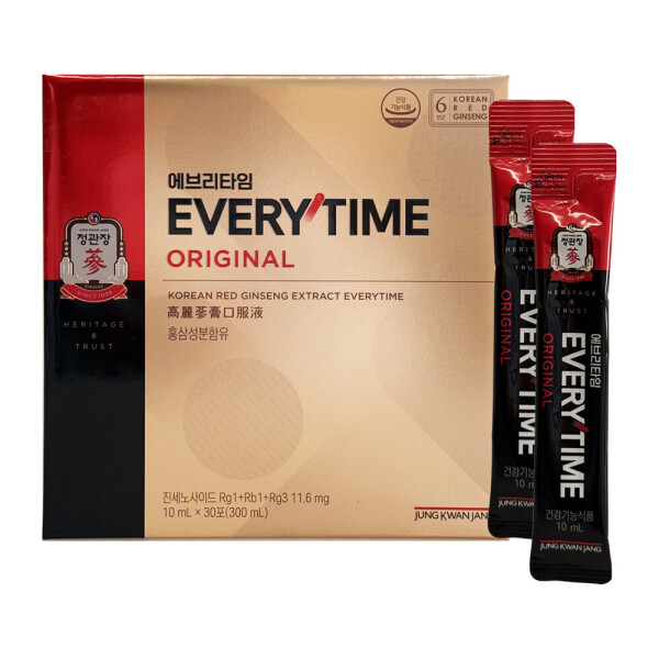 [오늘출발] 정관장 정관장 홍삼정 에브리타임 오리지널 10ml x 30포 1개 /JJ몰