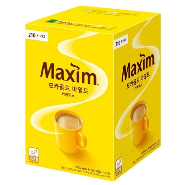 [동서식품]맥심 동서 맥심 모카골드 커피믹스 210T