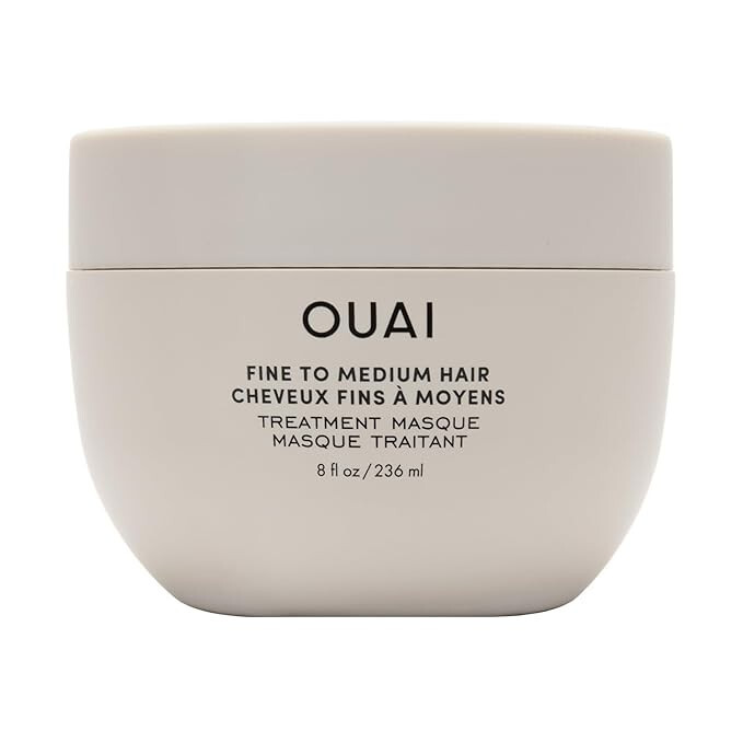 [해외] OUAI 파인 투 미디엄 헤어 트리트먼트 마스크 236ml