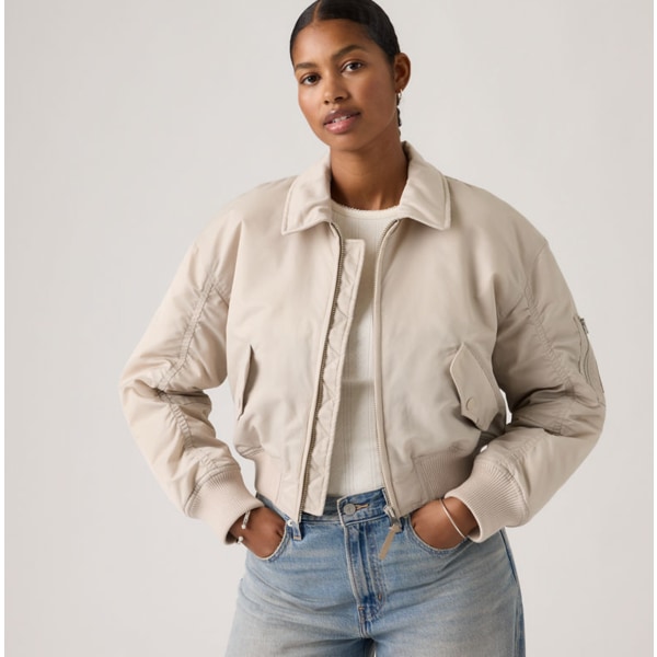 리바이스 LEVIS 브랜드관 여성 보위 크롭 봄버 재킷 005AQ0002 (005AQ-0002) 769437